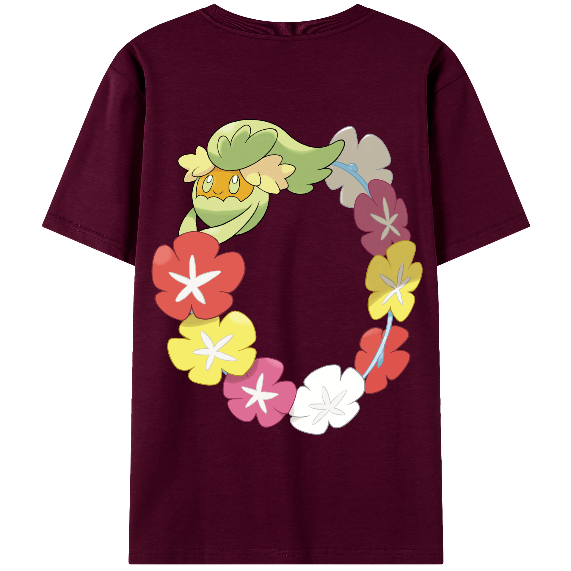 （画像用） ポケットモンスター Pokémon レディース半袖Tシャツ(バックプリント)